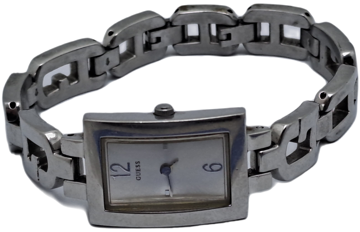 Pre-owned Ladies GUESS Quartz Stainless Steel watch - Working-Japan Movement