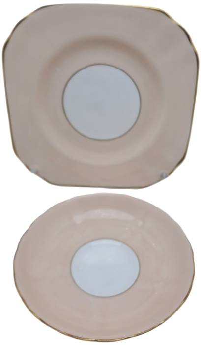 Vintage Royal TUSCAN Peach Trio Fine English Bone China Pattern C9157 (2 Available)