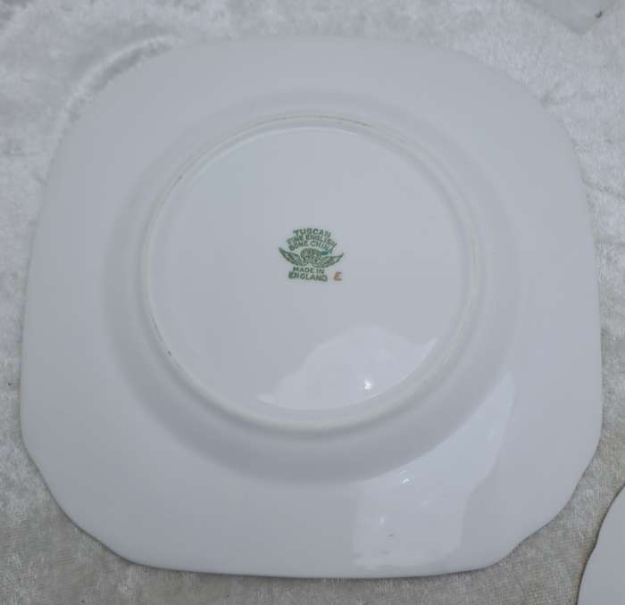 Vintage Royal TUSCAN Blue Color Trio Fine English Bone China Pattern C9151 (2 Available)