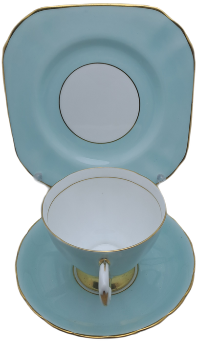 Vintage Royal TUSCAN Blue Color Trio Fine English Bone China Pattern C9151 (2 Available)
