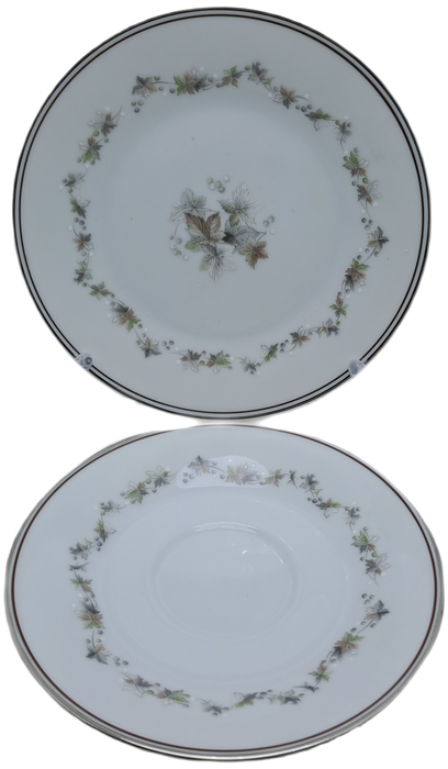 Vintage 1966-73 Noritake WOODLEY 6783 Trio- Japan (6 Available)