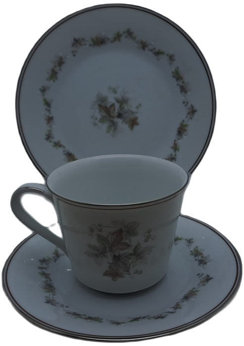 Vintage 1966-73 Noritake WOODLEY 6783 Trio- Japan (6 Available)