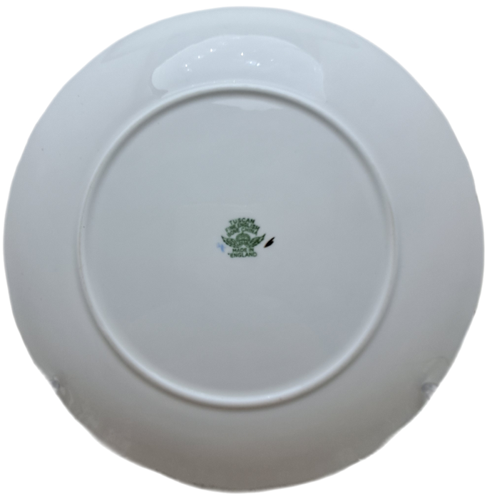 A Vintage TUSCAN Fine Bone China Fruit design Plate Made in England.