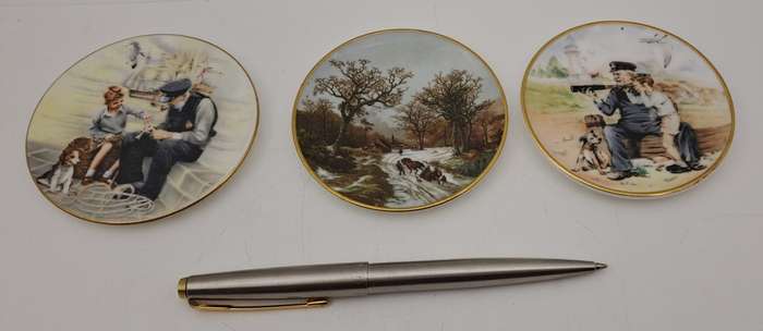 Collectable Vintage small Coalport Bone China Plates No 13,15 and 18