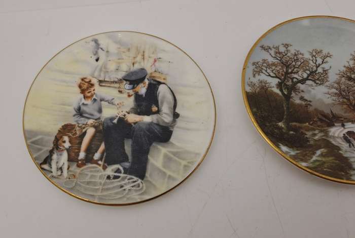 Collectable Vintage small Coalport Bone China Plates No 13,15 and 18