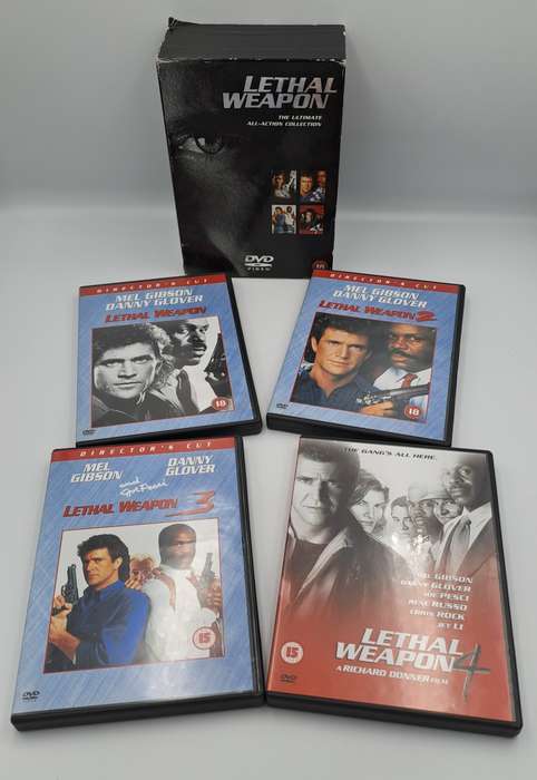 Lethal Weapon 4 DVD Box set -Lethal weapon No 1 -4