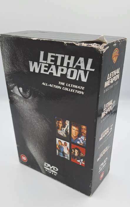 Lethal Weapon 4 DVD Box set -Lethal weapon No 1 -4
