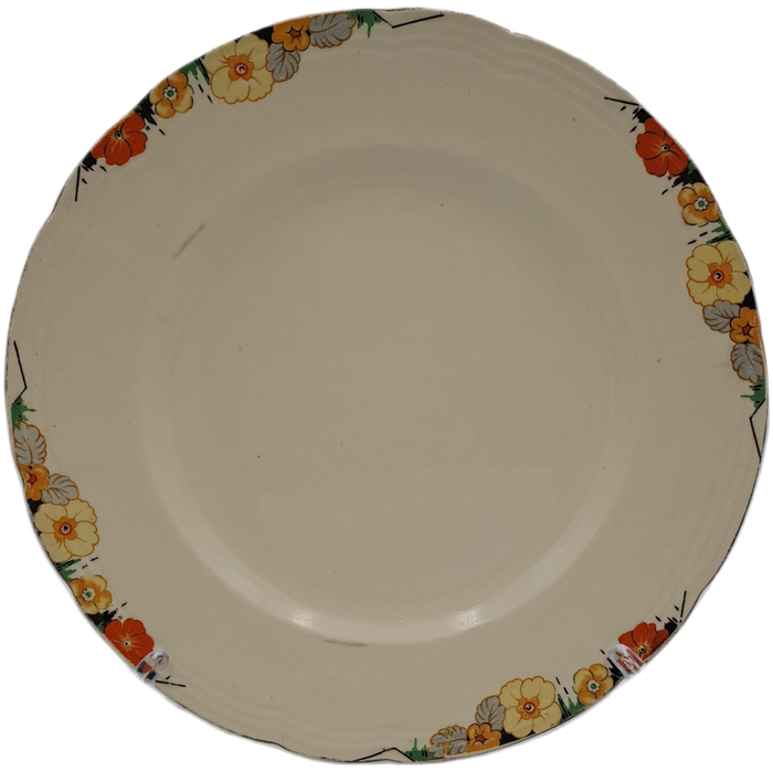 Vintage  1930`s Alfred Meakin Plate in the Raymond Pattern Art 24,7cm