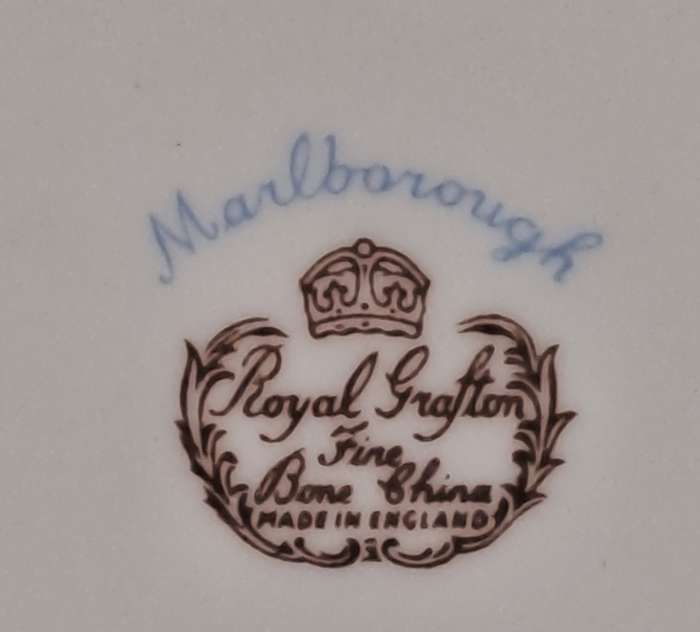 Replacement Vintage Royal Grafton MARLBOROUGH Tea Cake Plate -Fine Bone China (2 Available)