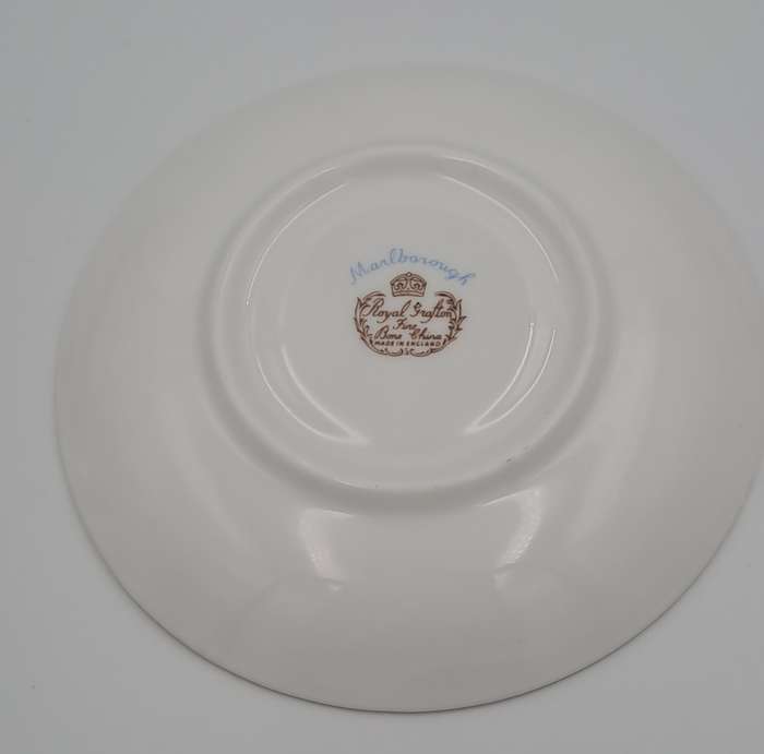 Replacement Vintage Royal Grafton MARLBOROUGH Saucer Smooth Pattern -Fine Bone China