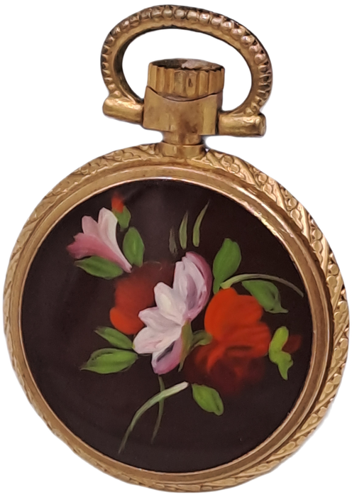 Rare Vintage small Ladies Farian Pocket watch (wind-up) Working -17 Rubis