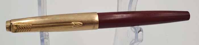 Vintage Maroon 1/10 12kt Rolled Gold Maroon - LADY Parker Fountain Pen -Ink Tested-Boxed