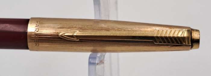 Vintage Maroon 1/10 12kt Rolled Gold Maroon - LADY Parker Fountain Pen -Ink Tested-Boxed