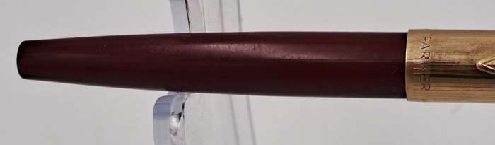 Vintage Maroon 1/10 12kt Rolled Gold Maroon - LADY Parker Fountain Pen -Ink Tested-Boxed