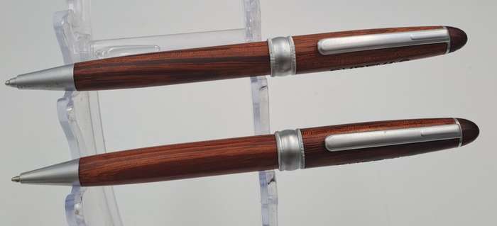 Hand Made wooden Pen and Pencil set in wooden Box (Rosewood)-Supavac Branded