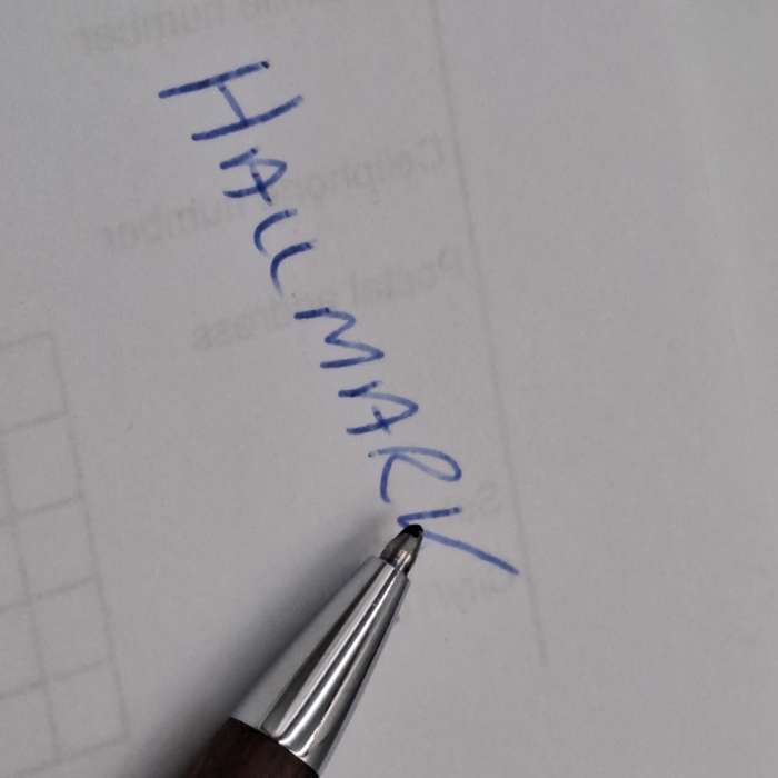 Vintage Hallmark Rosewood Pen and Pencil set made in USA- ROYAL SALUTE still in original Case.