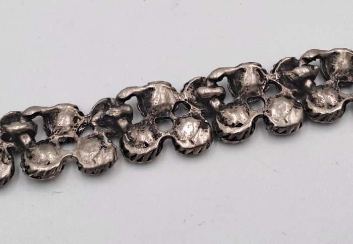 Vintage Yochi Necklace with Blue stones- need Repairs - Made in New York