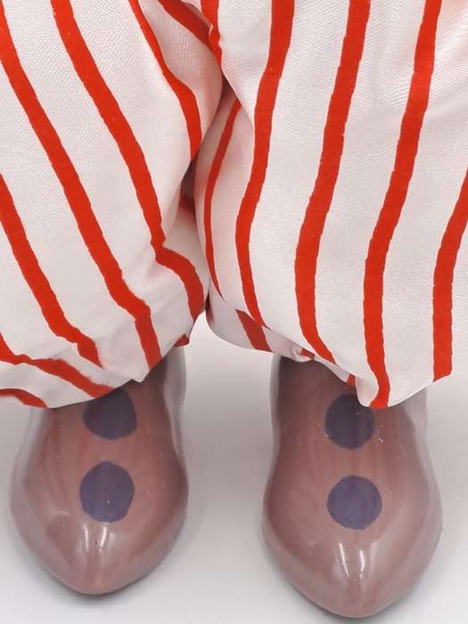 Vintage Hand-Painted Fine Porcelain Doll-Circus Clown - Parade of Dolls Collection -boxed.