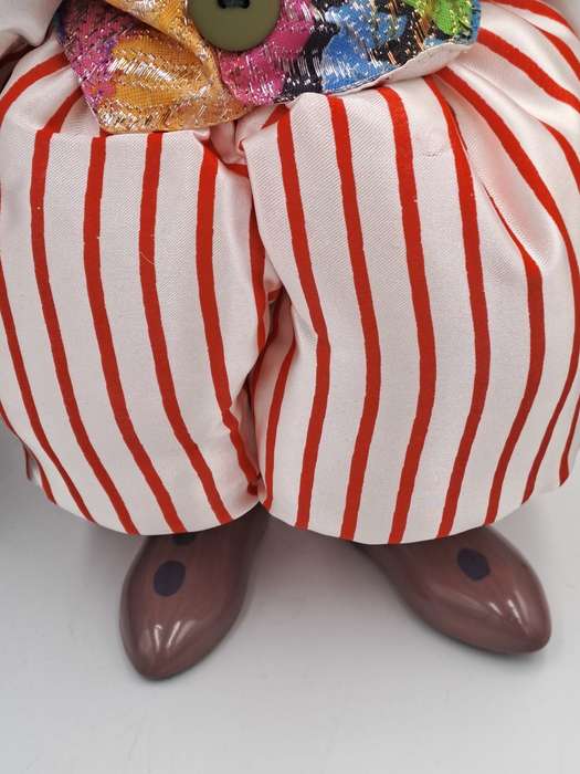 Vintage Hand-Painted Fine Porcelain Doll-Circus Clown - Parade of Dolls Collection -boxed.