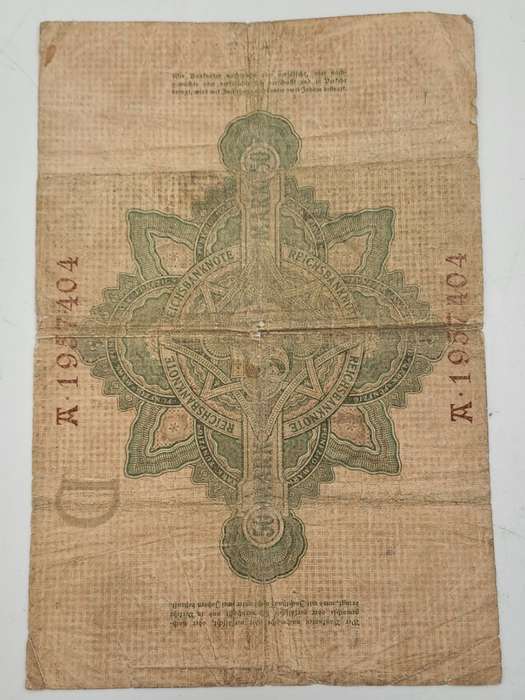 1906 Germany 50 Mark Reichsbank Bank Note