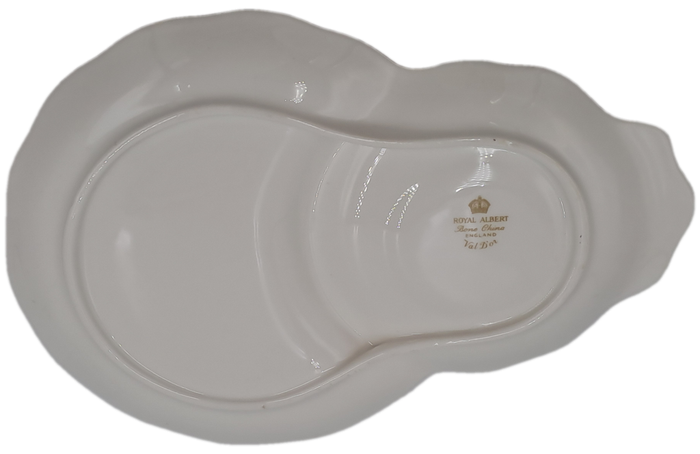 Vintage Royal Albert Tennis/Snack Set Val d`Or White and  Gold trim (Cup has a Chip)