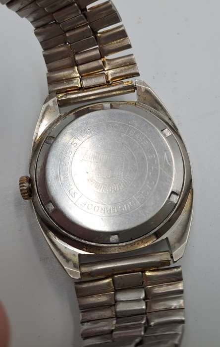 Vintage Mens Rottery Swiss Made Manual Wind Watch -Working -17 Jewels