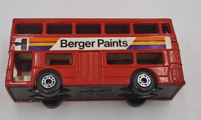 1972 Matchbox superfast No 17 Londedoner Red Double decker Bus by Lesney England