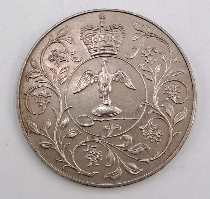 1977 United Kingdom 25 New Pence - Elizabeth II Silver Jubilee