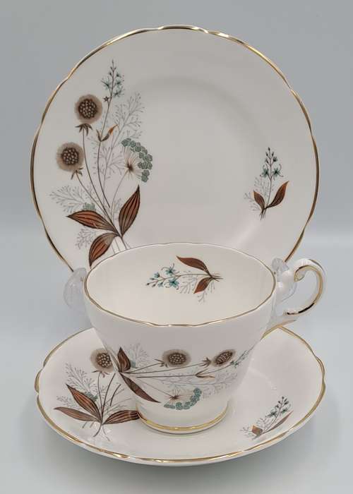 Vintage Regency Bone China Trio- Made in England (4 Available)