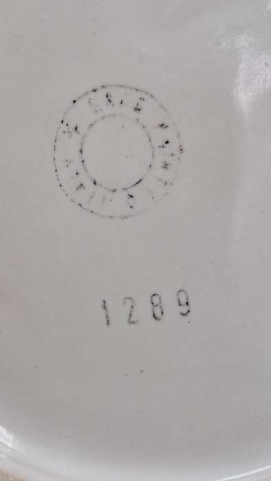 Vintage Porcelain Tray made in Italy 21cm x 22cmx 7,5cm