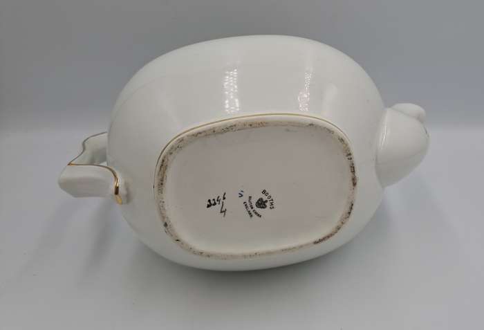 Antique Booths Silicon Bone China Tea Pot- Made in England