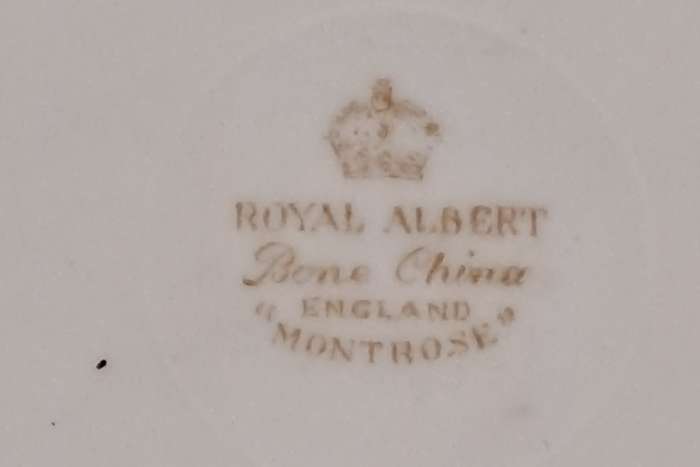 Vintage Royal Albert MONTROSE Replacement Tea Saucer Fine Bone China -England -