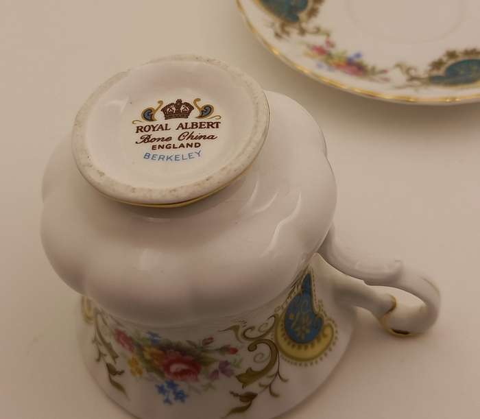 Vintage Royal Albert Berkeley coffee Duo (3 available Bid is for one )