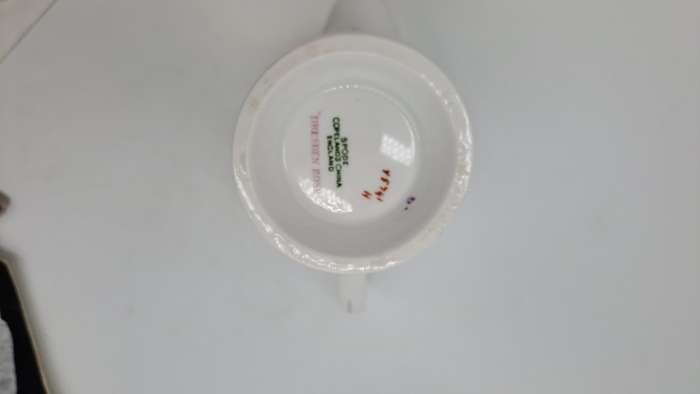 Vintage Dresden Rose Creamer by Spode Copeland's China England 98x130x80mm
