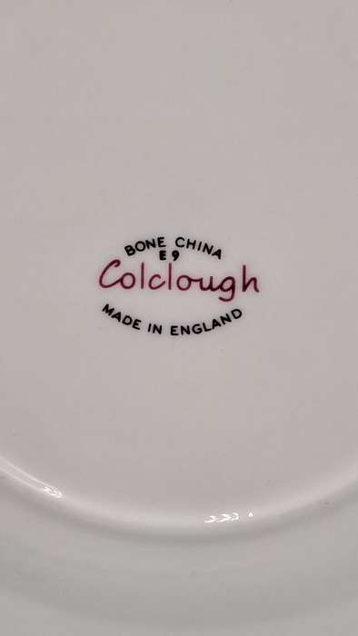 Vintage COLCLOUGH Bone China TRIO Made in England   ( 6 Available) Excellent Condition