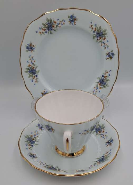 Vintage Colclough Bone China Pat.no 8179-Trio made in England Ridgeway Potteries LTD - 6 available