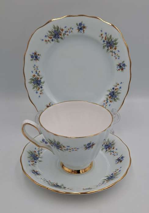 Vintage Colclough Bone China Pat.no 8179-Trio made in England Ridgeway Potteries LTD - 6 available