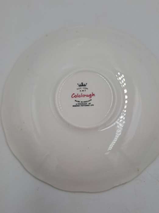 Vintage Colclough Bone China Pat.no 8179-Trio made in England Ridgeway Potteries LTD - 6 available