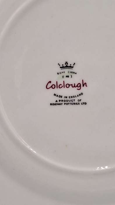 Vintage Colclough Bone China Pat.no 8179-Trio made in England Ridgeway Potteries LTD - 6 available