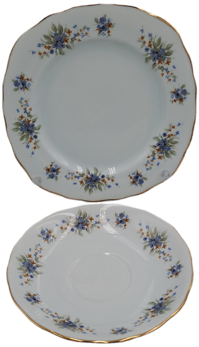 Vintage Colclough Bone China Pat.no 8179-Trio made in England Ridgeway Potteries LTD - 6 available