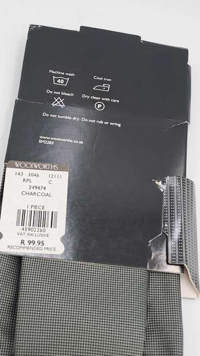 Woolworths Polyester Tie