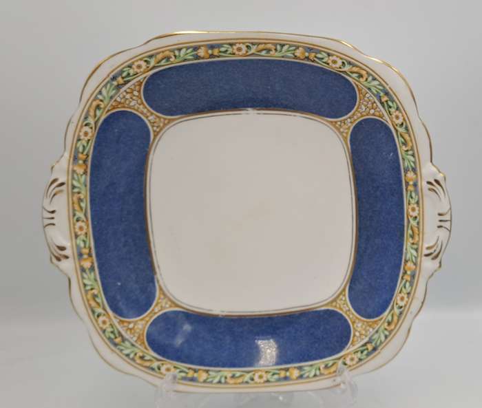 Vintage Porcelain Cake Plate (No makers mark just a number ) 235x211mm