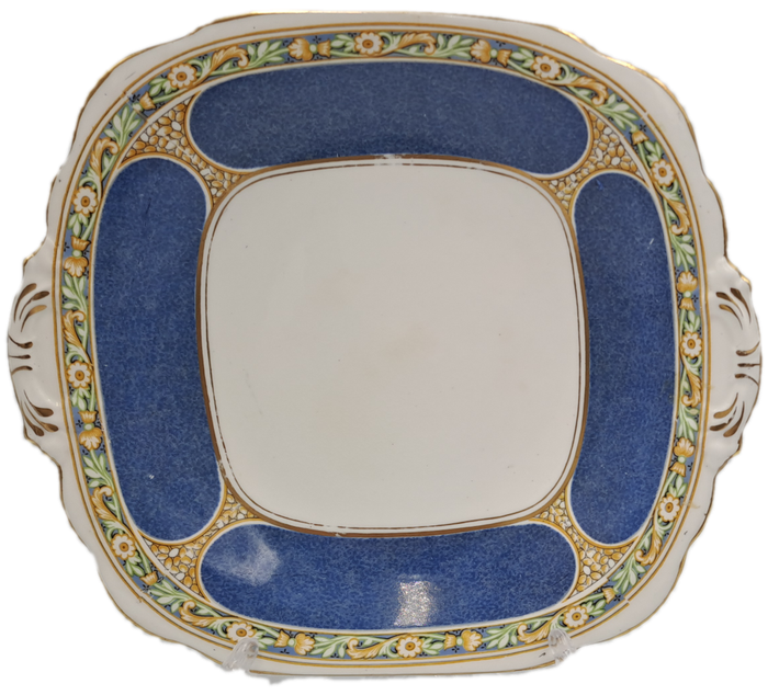 Vintage Porcelain Cake Plate (No makers mark just a number ) 235x211mm