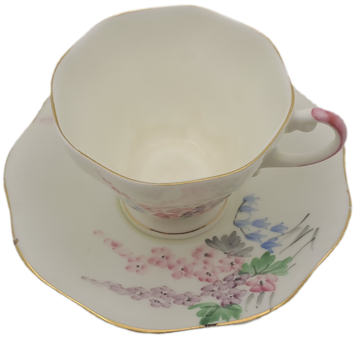 Antique /Vintage Foley Bone Duo (Cup and Saucer-Made in England)