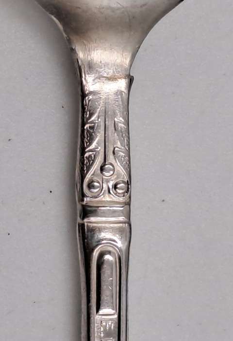 6 Vintage SIPELIA Sheffield England APOSTEL Silver Plate spoons -Boxed