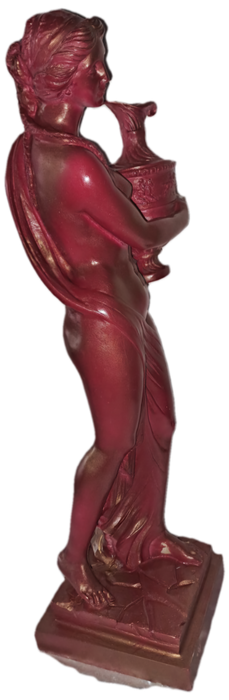 Large Vintage Water Bearer Figurine - Resin 42cm tall