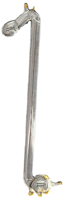 6 Collectable Handmade glass Swizzle /Stir Sticks