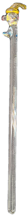 6 Collectable Handmade glass Swizzle /Stir Sticks