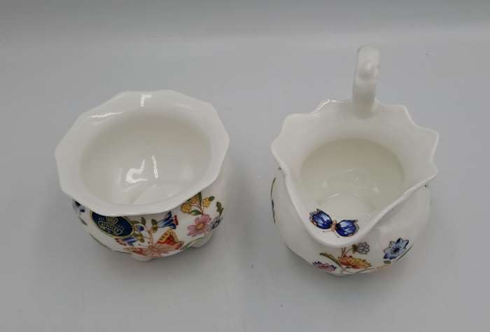 Vintage Aynsley COTTAGE GARDEN Surgar Bowl and Greamer -Bone China -England