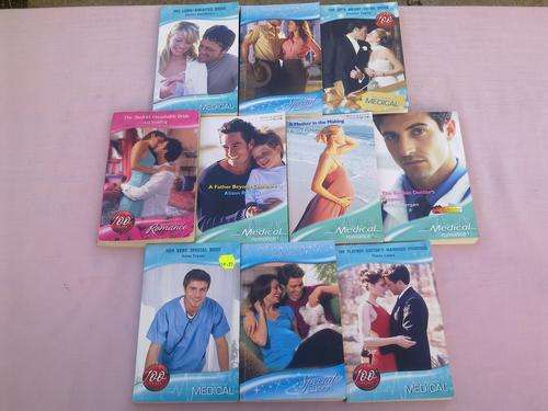 Job Lot Of 10 Mills & Boon Books. One Bid For All